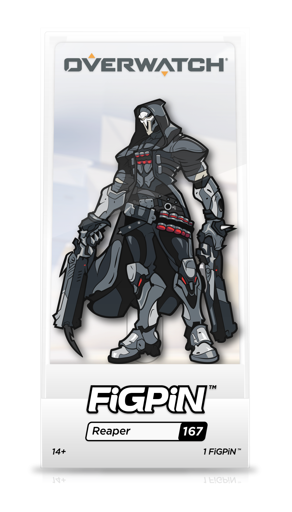 Overwatch Reaper #167 FiGPiN Enamel Pin - RedGuardian Art & Toys