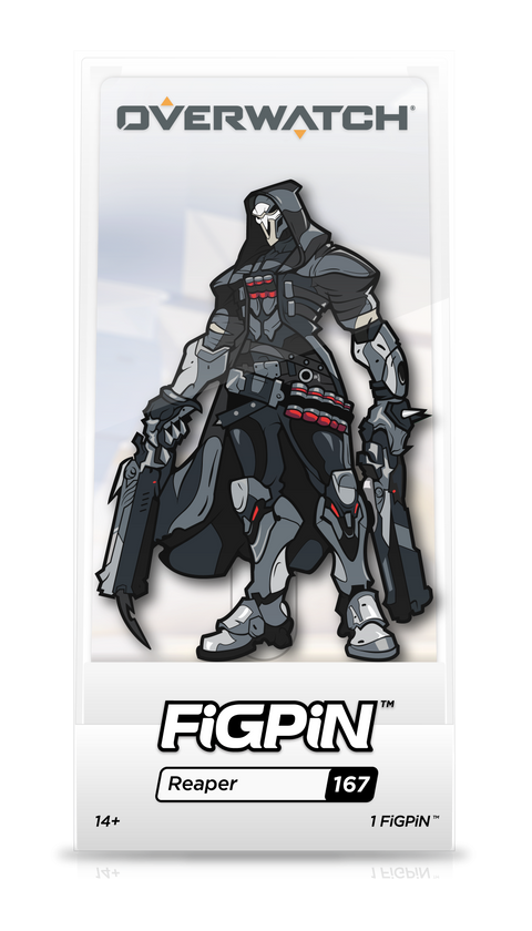 Overwatch Reaper #167 FiGPiN Enamel Pin - RedGuardian Art & Toys