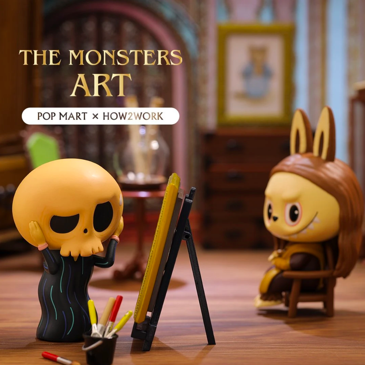 The Monsters Art Labubu Mini Series Blind Box by Kasing Lung x PopMart