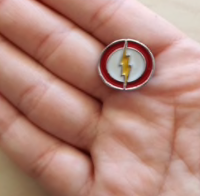 The Flash Logo Pin - RedGuardian Art & Toys