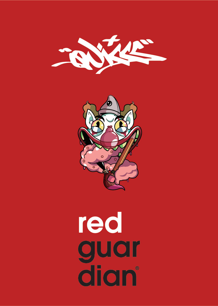 RedGuardian x Quiccs Clown Teq Pin - RedGuardian Art & Toys