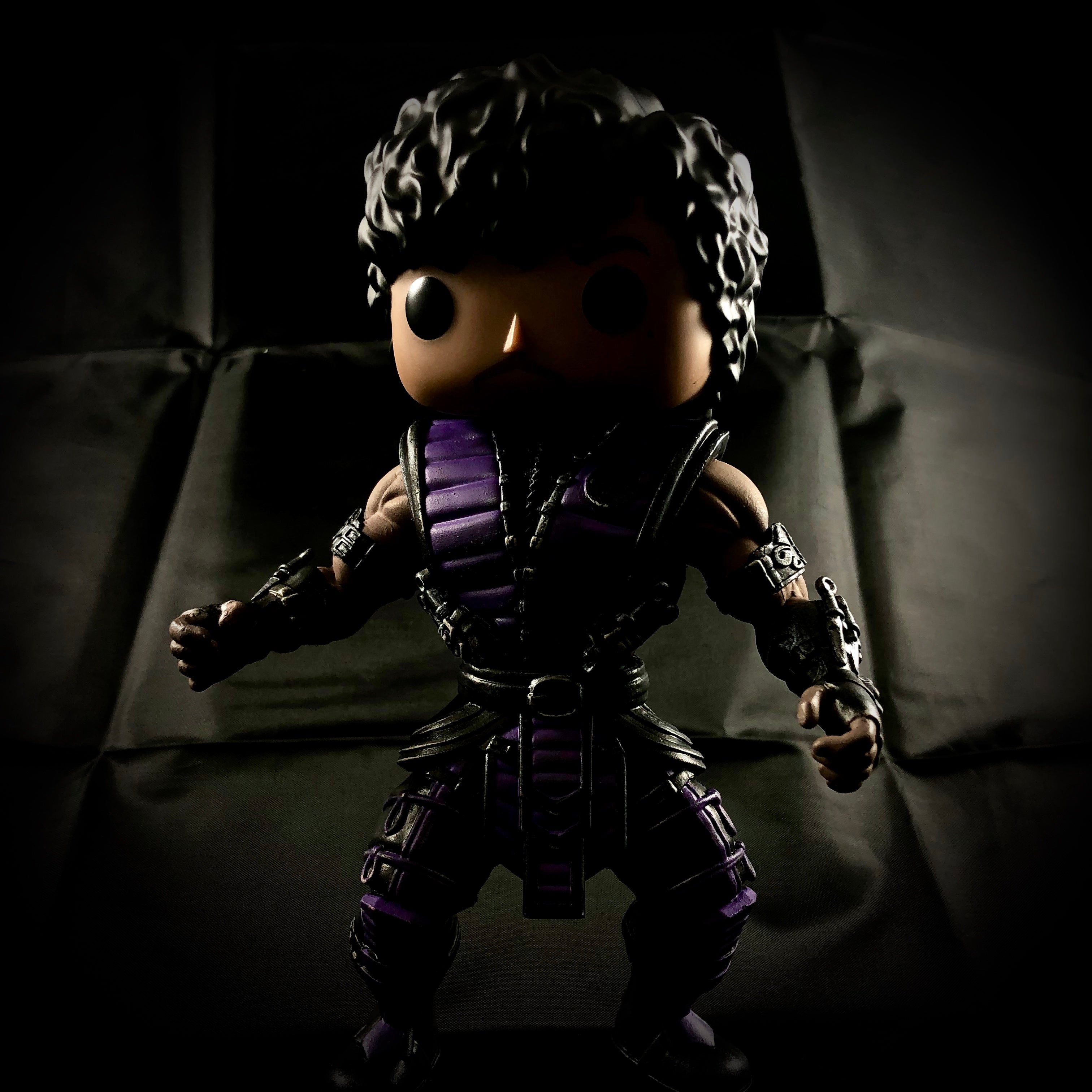 Mortal Kombat's : Purple-Rain Bootleg Action Figure - RedGuardian Art & Toys