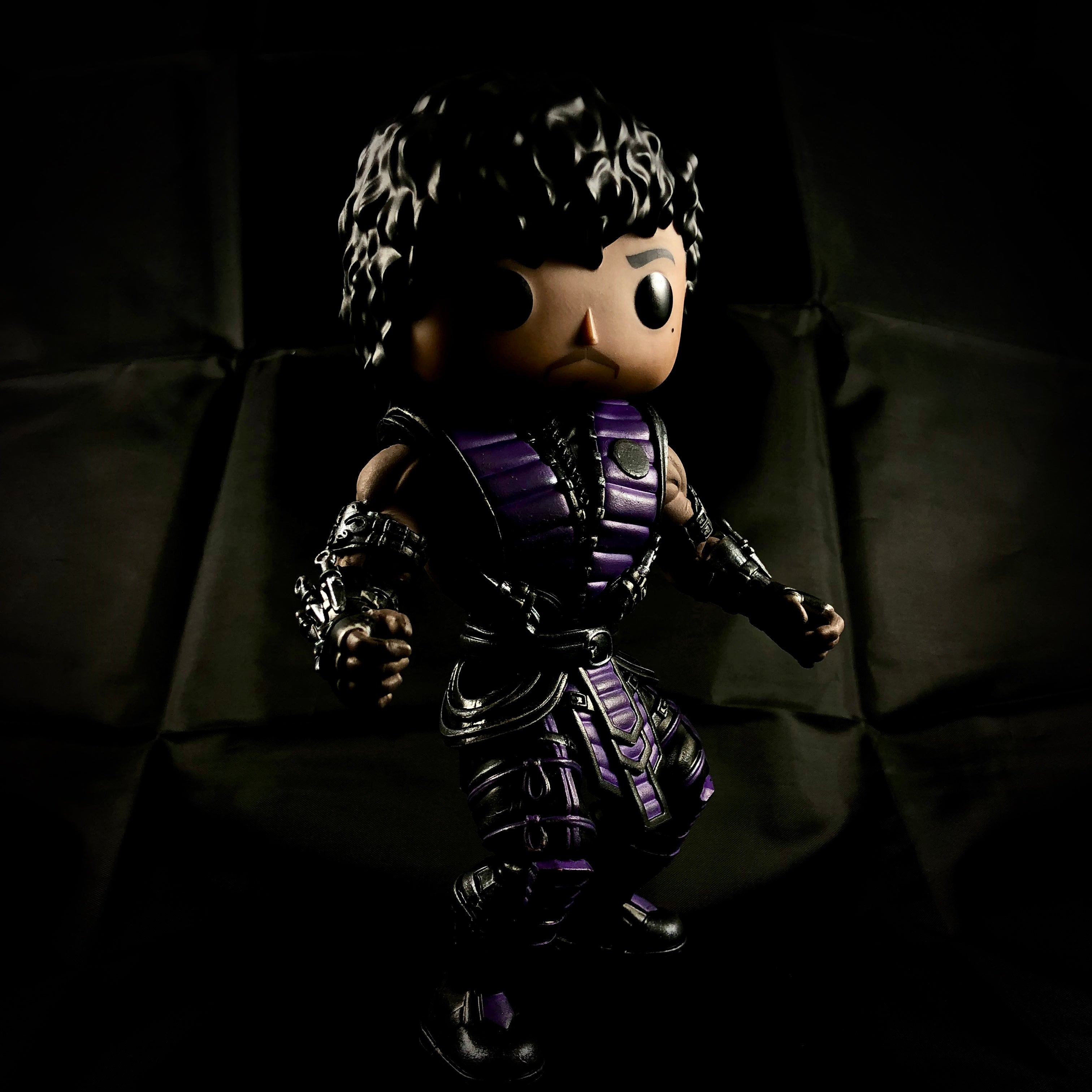 Mortal Kombat's : Purple-Rain Bootleg Action Figure - RedGuardian Art & Toys