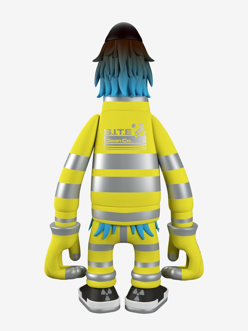 Hench "S.I.T.E" Glow Edition by Pete Fowler  - Superplastic - RedGuardian Art & Toys