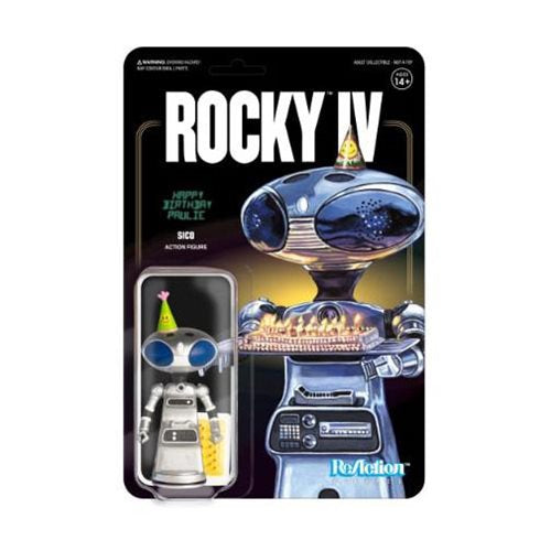 Rocky IV SCB Paulie's Robot ReAction Figure