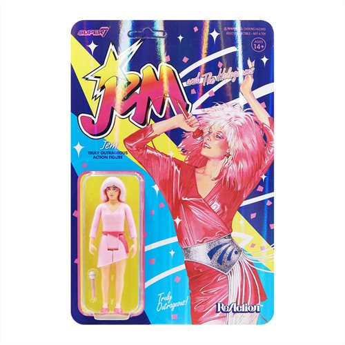 Jem and the Holograms Jem 3 3/4-Inch ReAction Figure