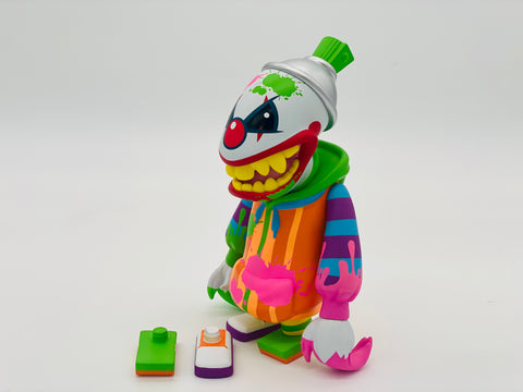"Creative Clown" Mad Spraycan Mutant by RedGuardian x Jeremy MadL x Martian Toys