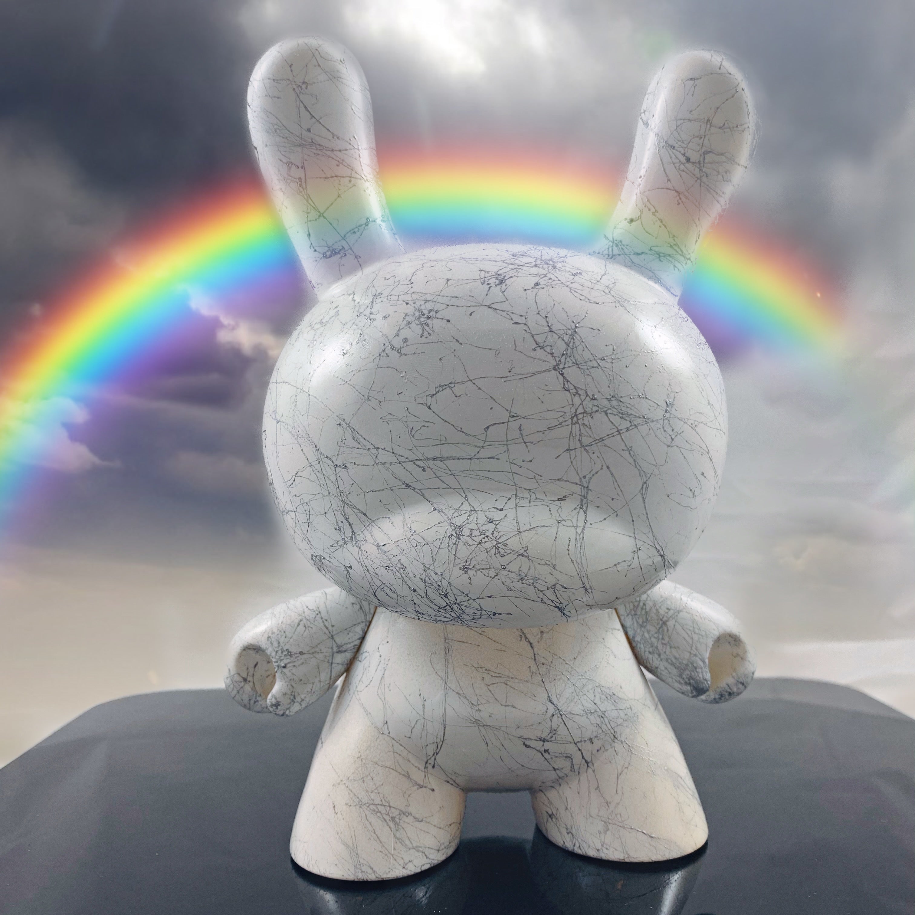 Kidrobot Marble Dunny Custom - RedGuardian Art & Toys