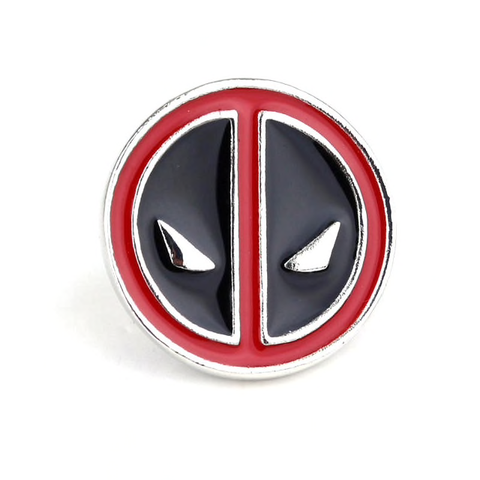 Deadpool Face Logo Pin - RedGuardian Art & Toys
