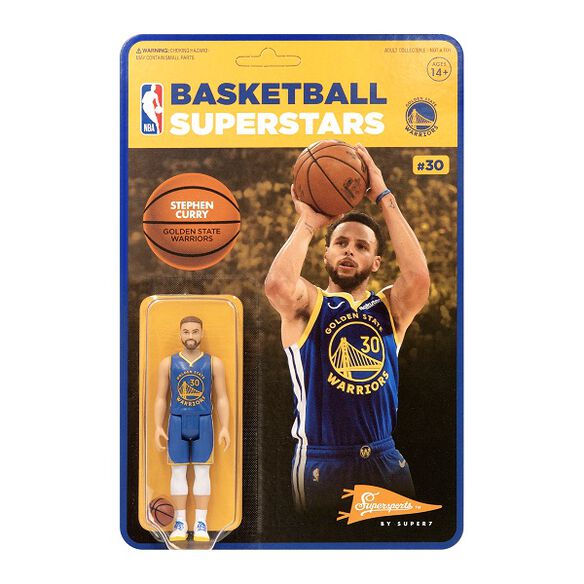 NBA Stephen Curry (Golden State Warriors) ReAction Figure