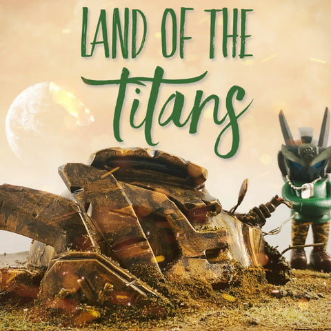 Land of the Titans - Custom Art Piece - RedGuardian Art & Toys