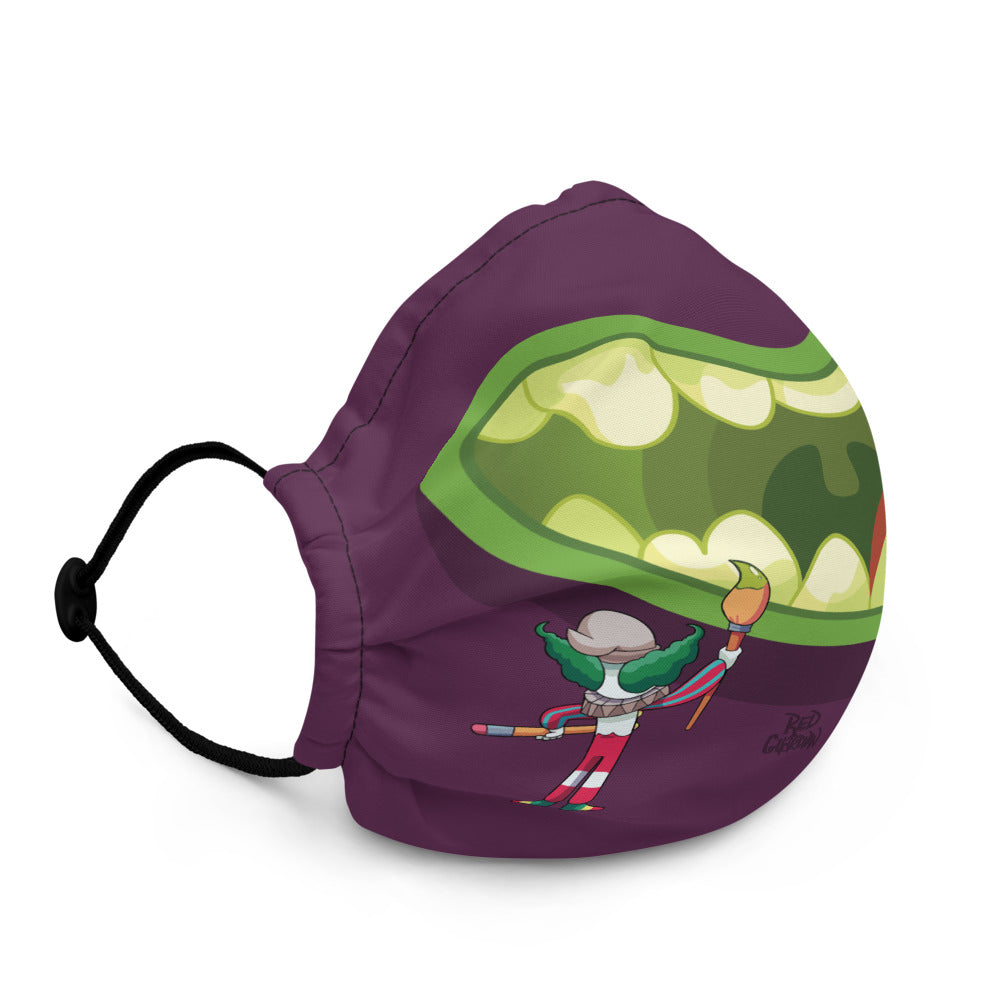 Eggplant RG Premium face mask