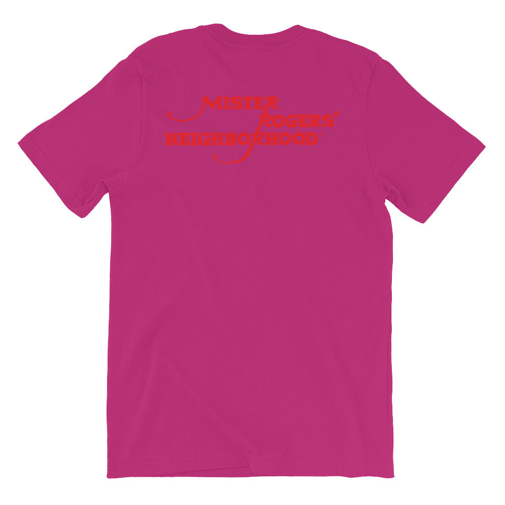Mister Rogers "Hello Neighbor" Short-Sleeve Unisex T-Shirt - RedGuardian Art & Toys