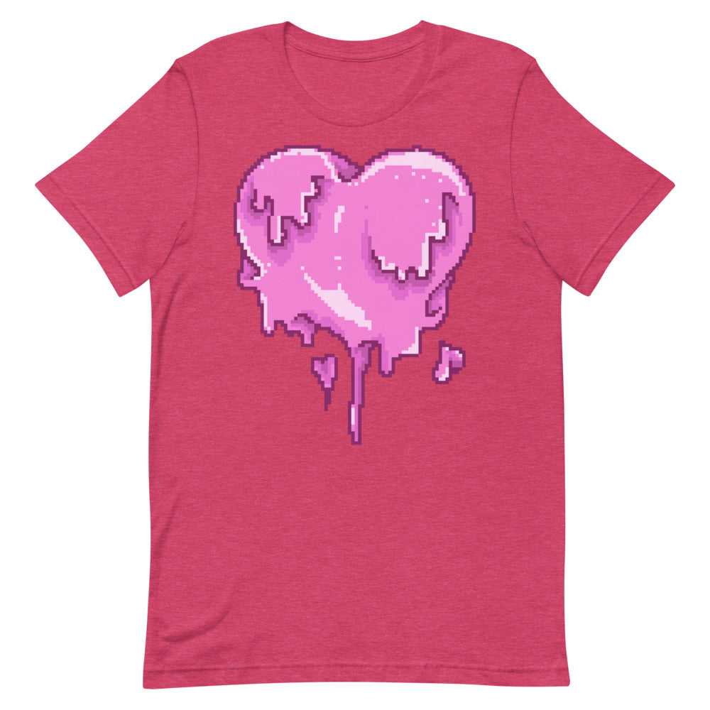 Melting Heart Short-Sleeve Unisex T-Shirt