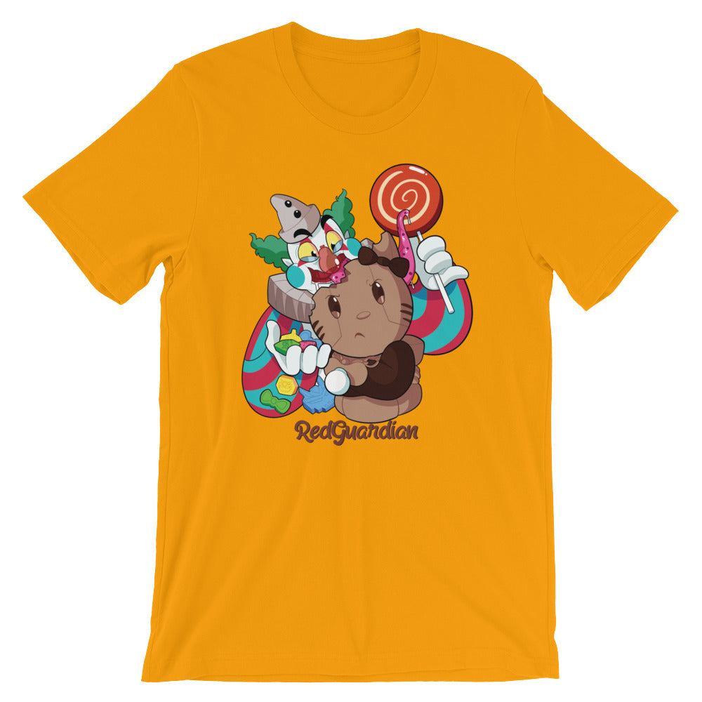 Wonderball Snacking Short-Sleeve Unisex T-Shirt - RedGuardian Art & Toys