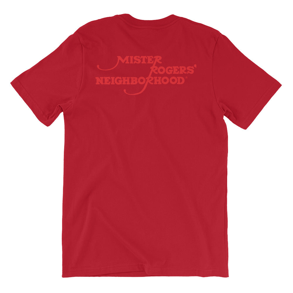 Mister Rogers "Hello Neighbor" Short-Sleeve Unisex T-Shirt - RedGuardian Art & Toys