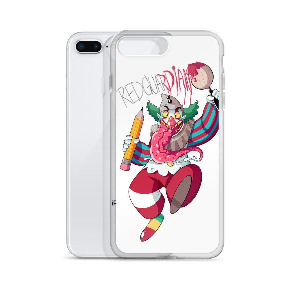 Dancing Clown iPhone Case - RedGuardian Art & Toys
