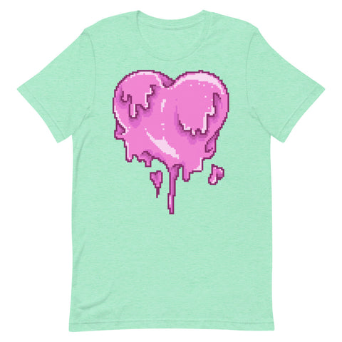 Melting Heart Short-Sleeve Unisex T-Shirt