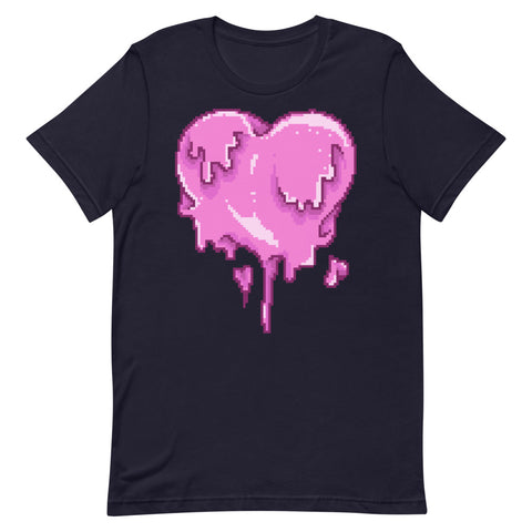 Melting Heart Short-Sleeve Unisex T-Shirt
