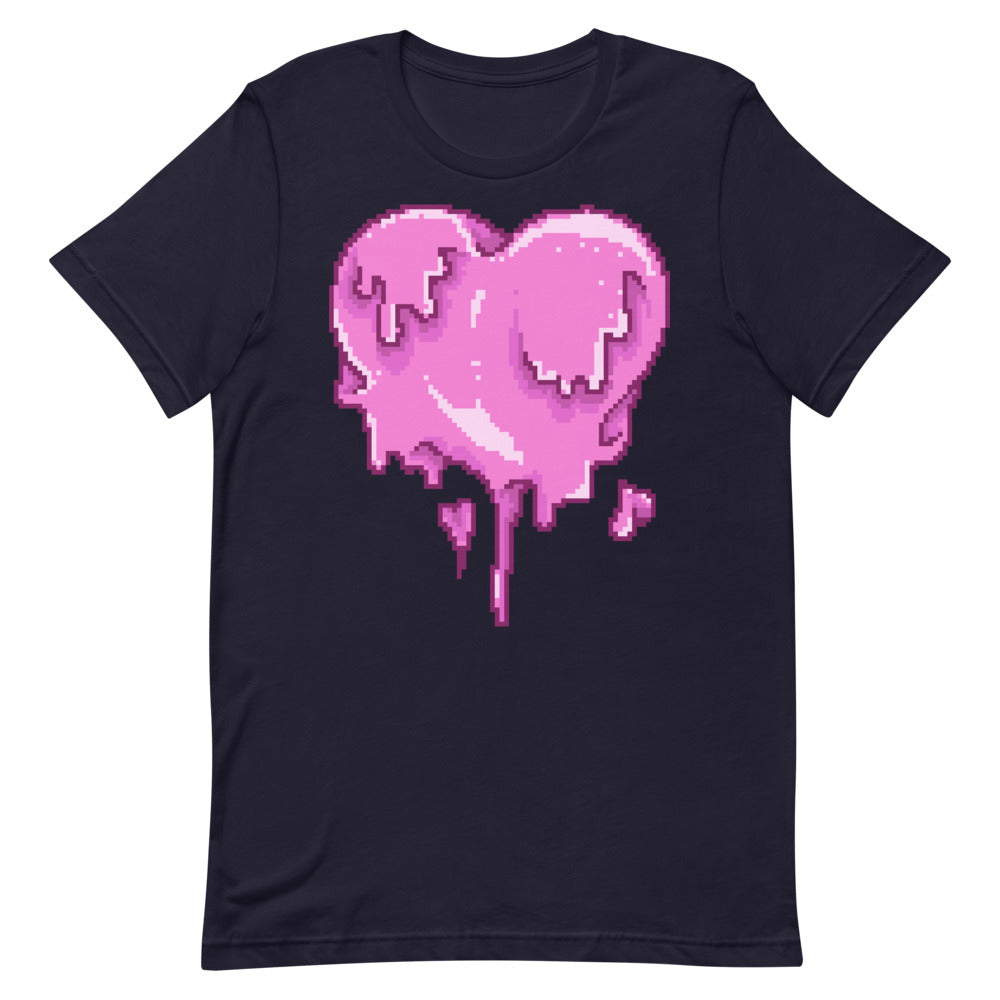 Melting Heart Short-Sleeve Unisex T-Shirt