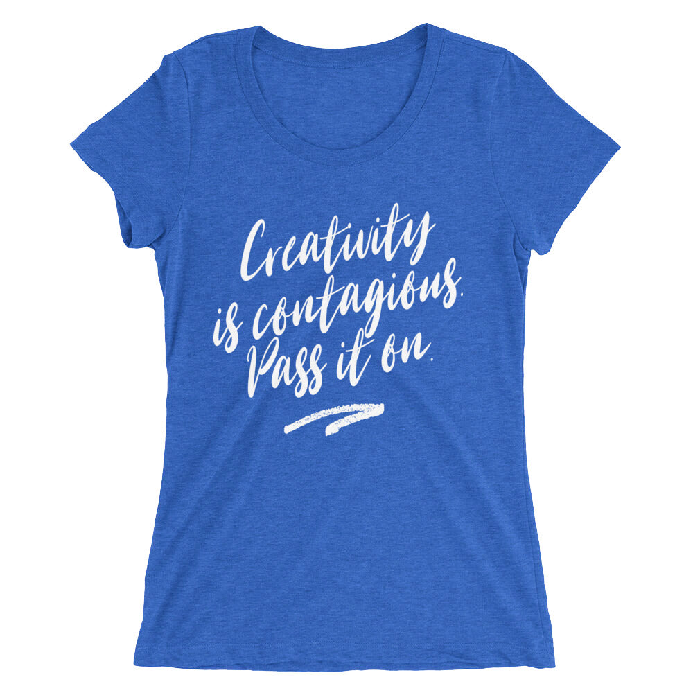 Creativity is ... Ladies' Short-Sleeve T-Shirt - RedGuardian Art & Toys