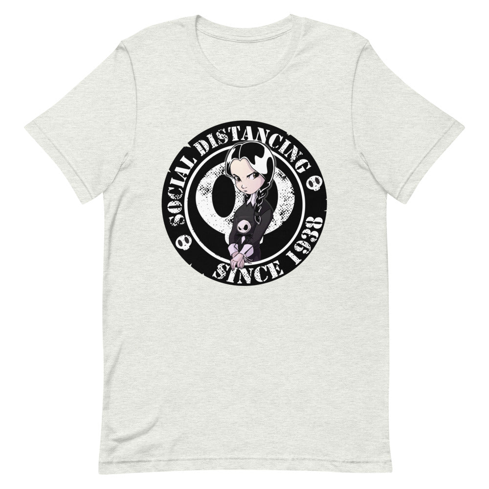Social Distancing : Addams Family Wednesday Short-Sleeve Unisex T-Shirt