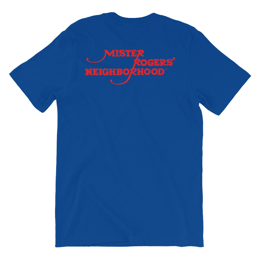 Mister Rogers "Hello Neighbor" Short-Sleeve Unisex T-Shirt - RedGuardian Art & Toys