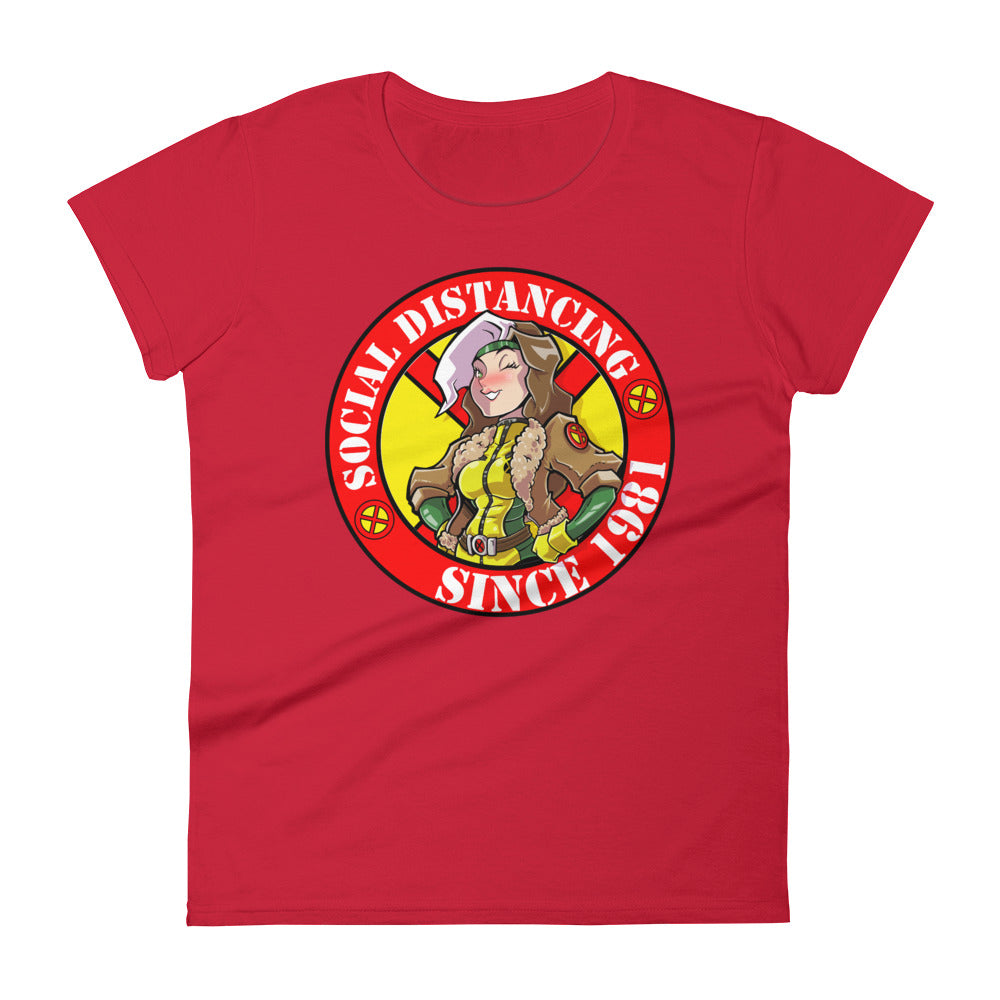 Social Distancing : Rouge Women's short sleeve t-shirt