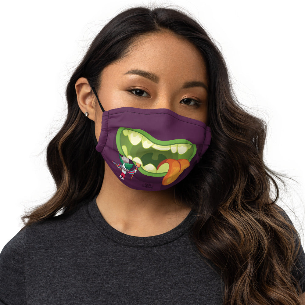 Eggplant RG Premium face mask